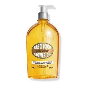 L'Occitane Almond Cleansing and Softening Shower Oil Size 16.9 oz